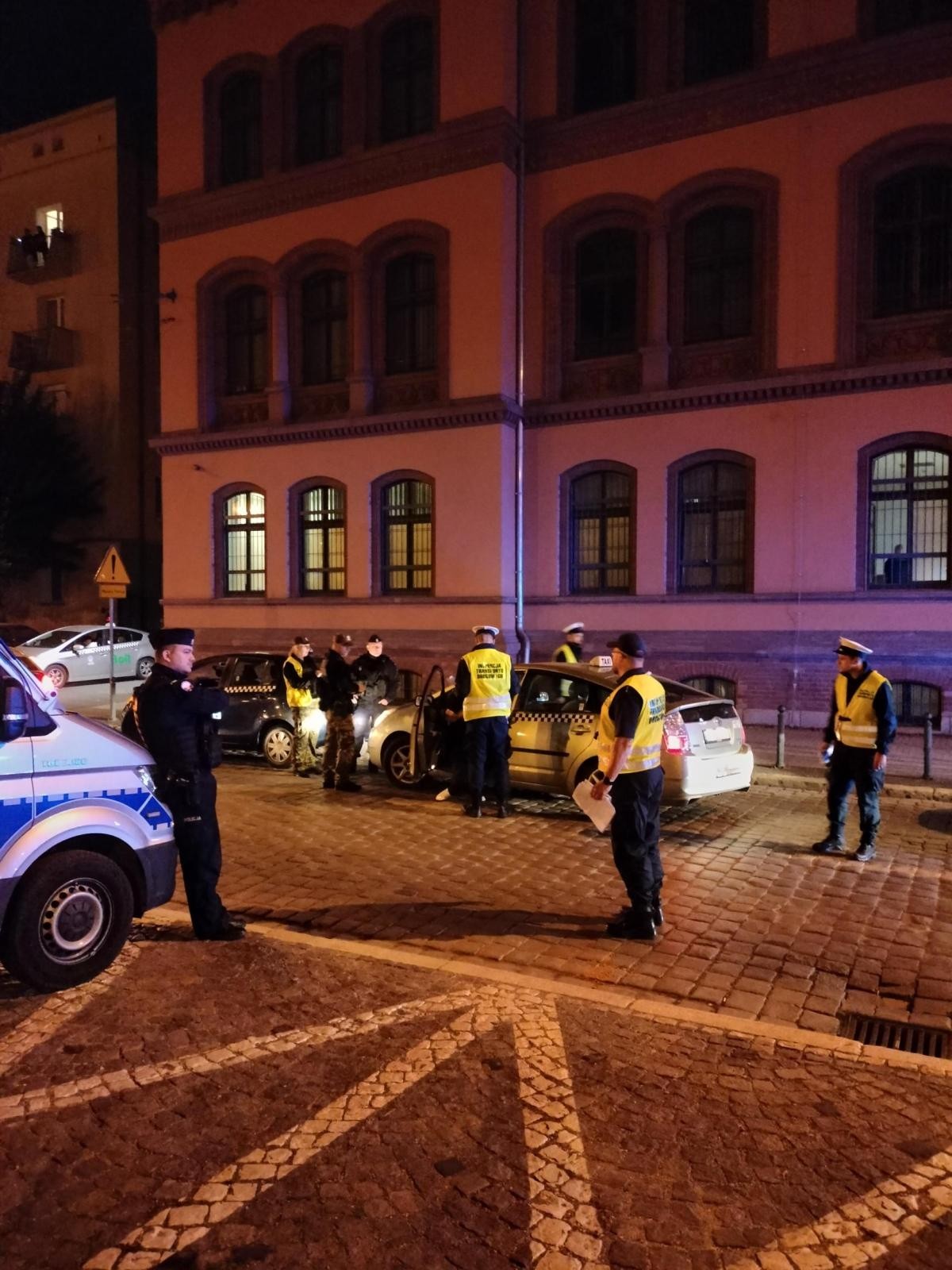 nocna kontrola w Poznaniu