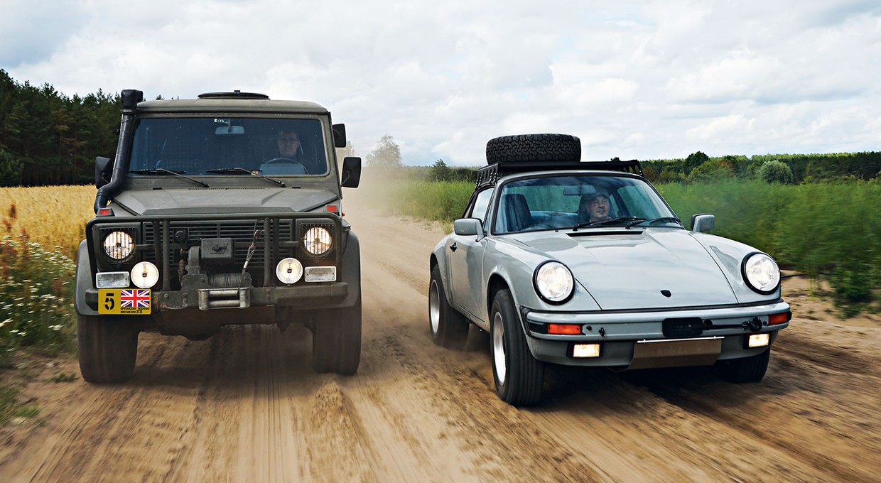 Porsche 911 serii G kontra Mercedes Klasy G - porównanie nieporównywalnych
