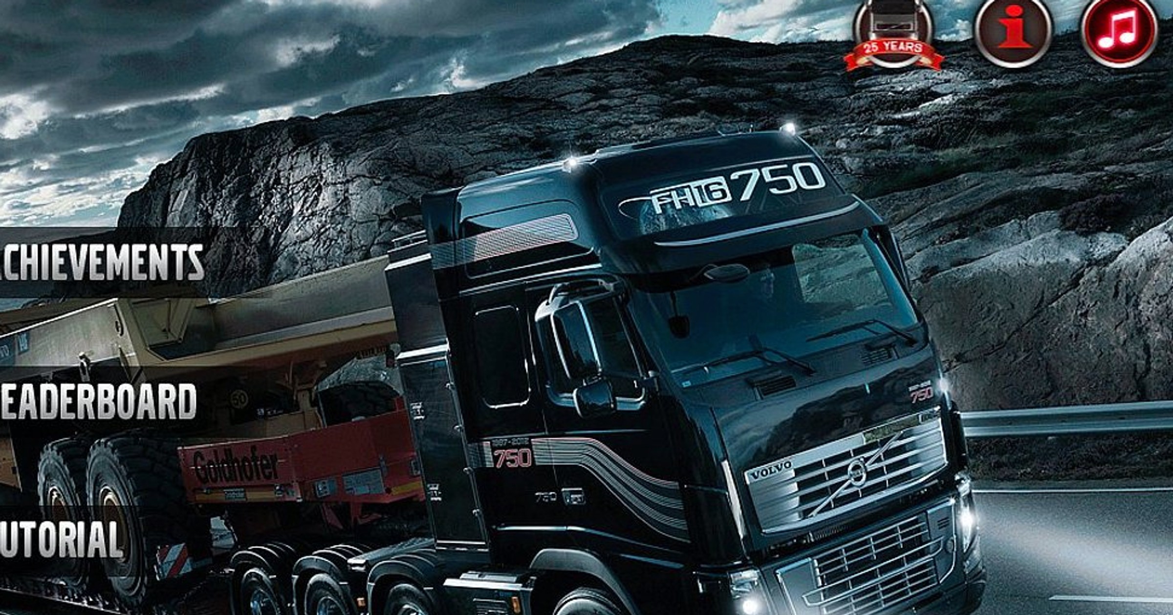 Pojedź ciężarówką Volvo na smartfonie