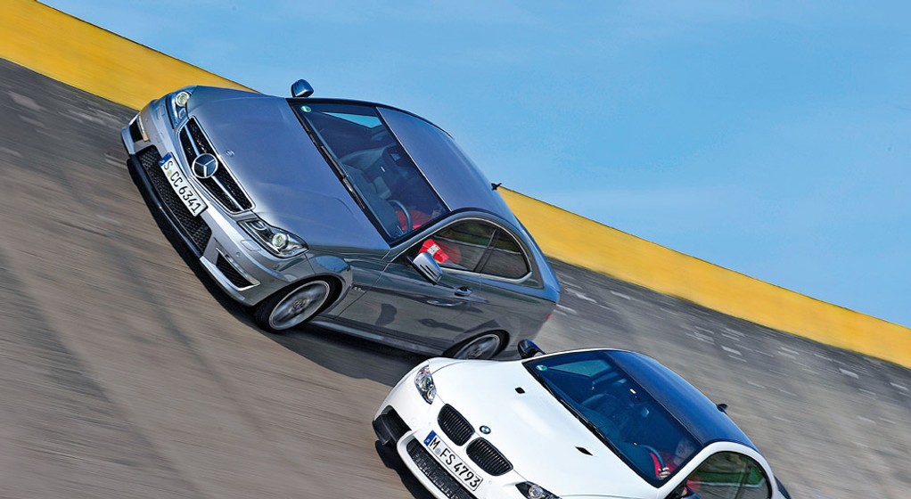 BMW M3 kontra Mercedes C 63 AMG: pojedynek  na wysokich obrotach