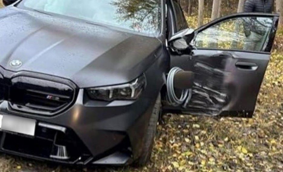 Zdarzenie z udziałem BMW M5 (G90) w Polsce