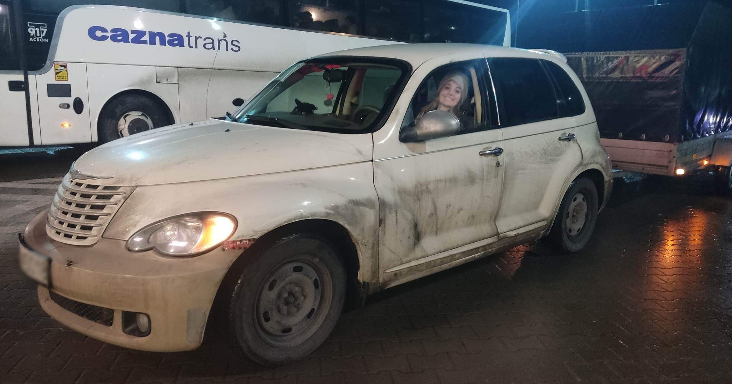 Natalia pojechała na misję humanitarną do Chersonia