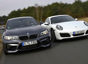Mistrz driftu kontra król sprintu - BMW M2 vs. Porsche 911