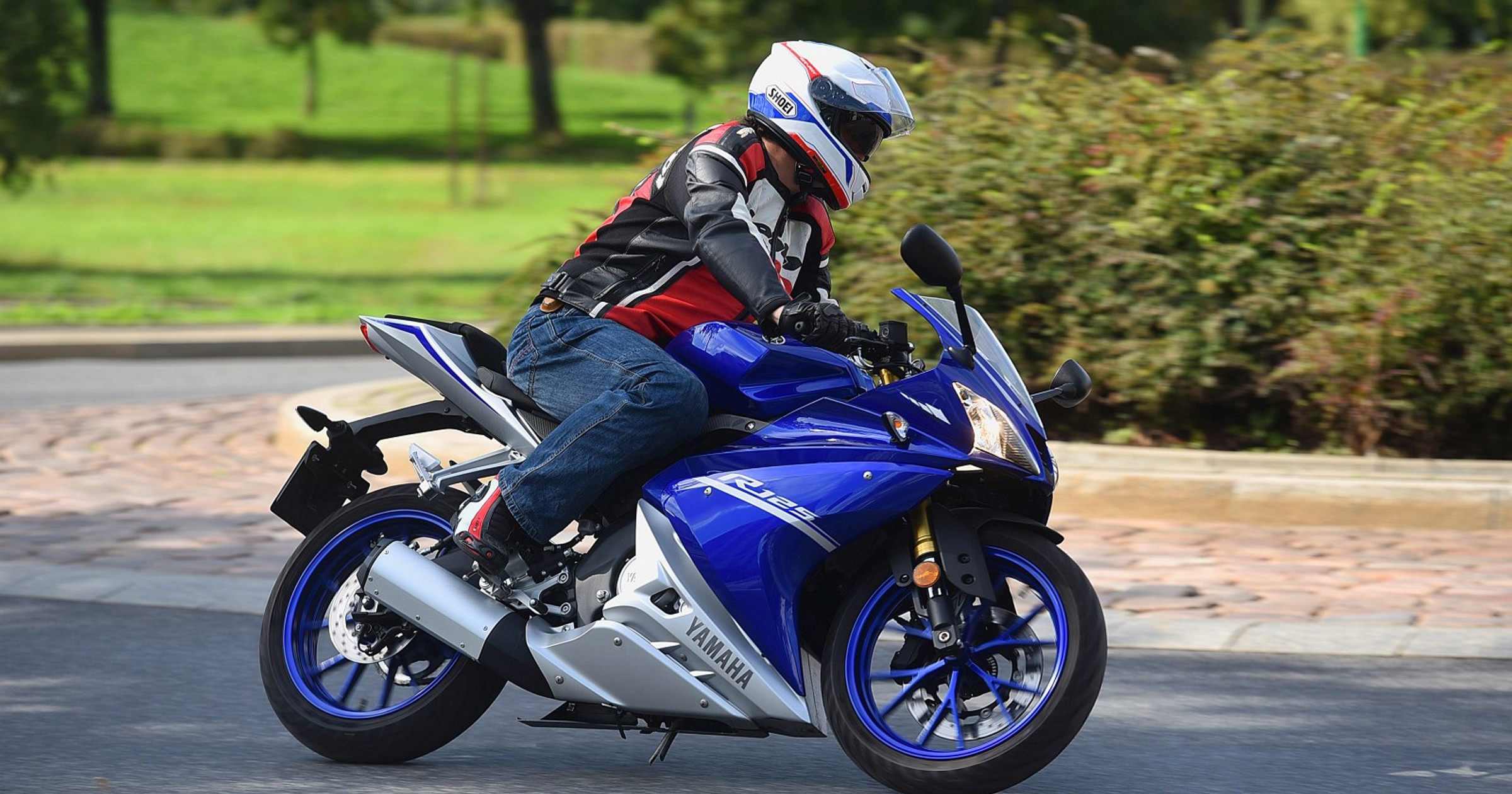 Yamaha YZF-125 w akcji