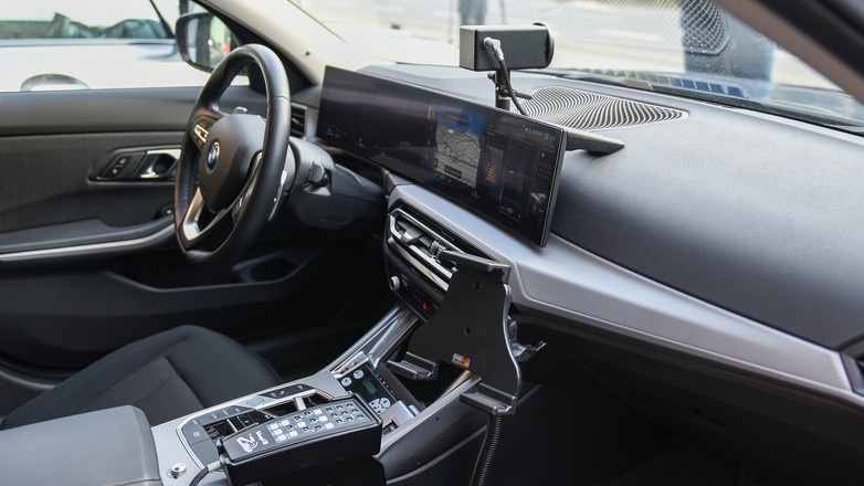 Wideorejestrator GITD zainstalowany w nowym BMW serii 3