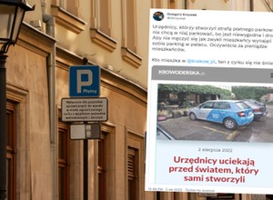Awantura o trzy miejsca parkingowe. "Urzędnicy uciekają przed światem, który sami stworzyli"
