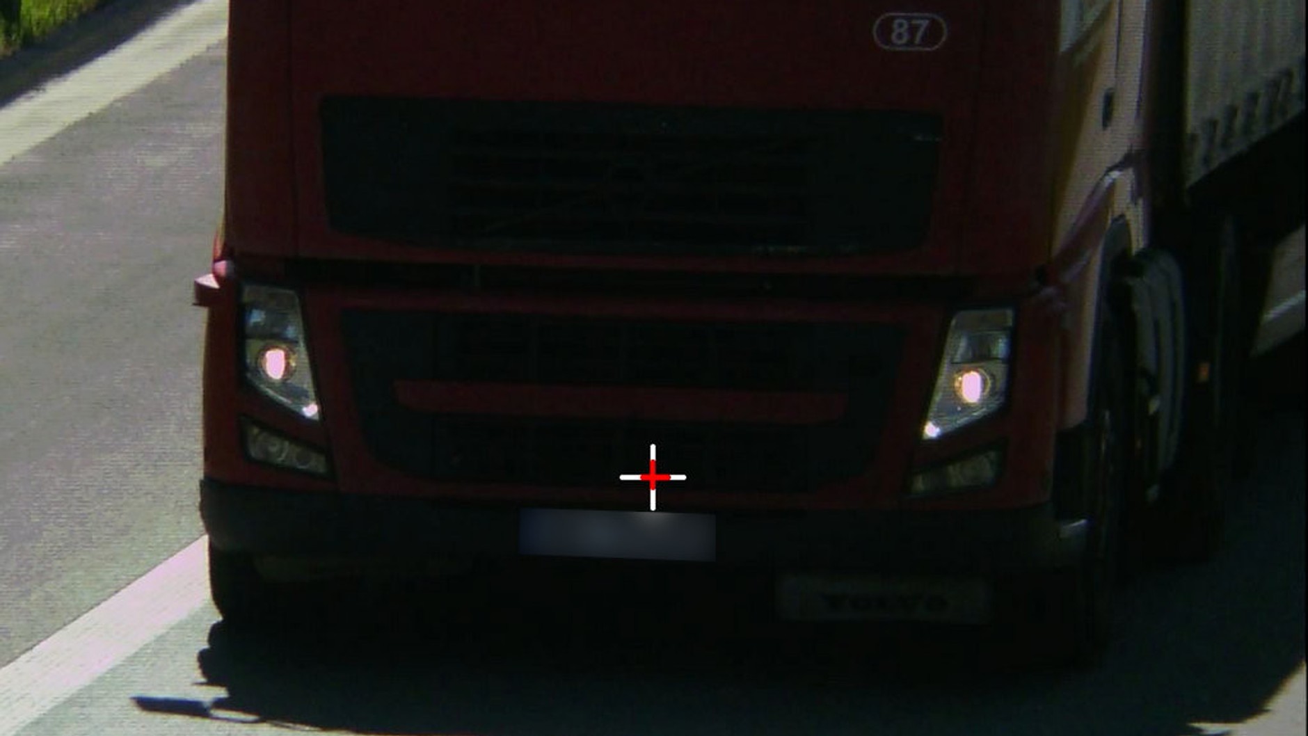 Policjanci ruchu drogowego kontrolowali odległość między pojazdami