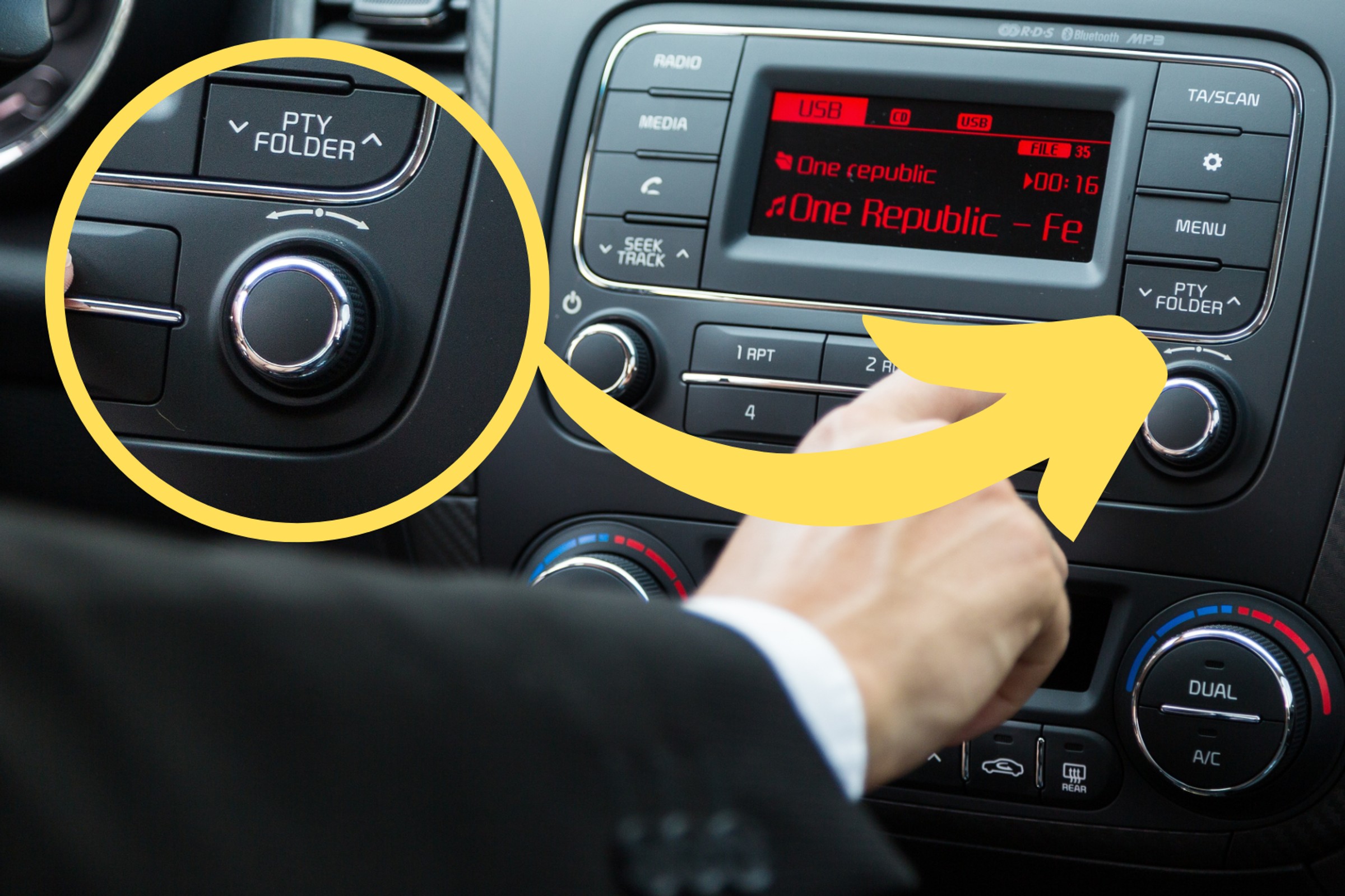 To istotny przycisk w twoim samochodowym radiu. Prawdopodobnie nigdy go nie użyłeś. A to błąd