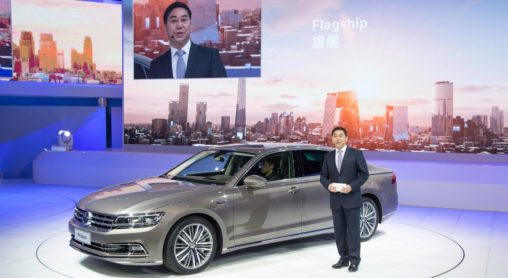 Volkswagen Phideon produkowany wspólnie z SAIC Motor