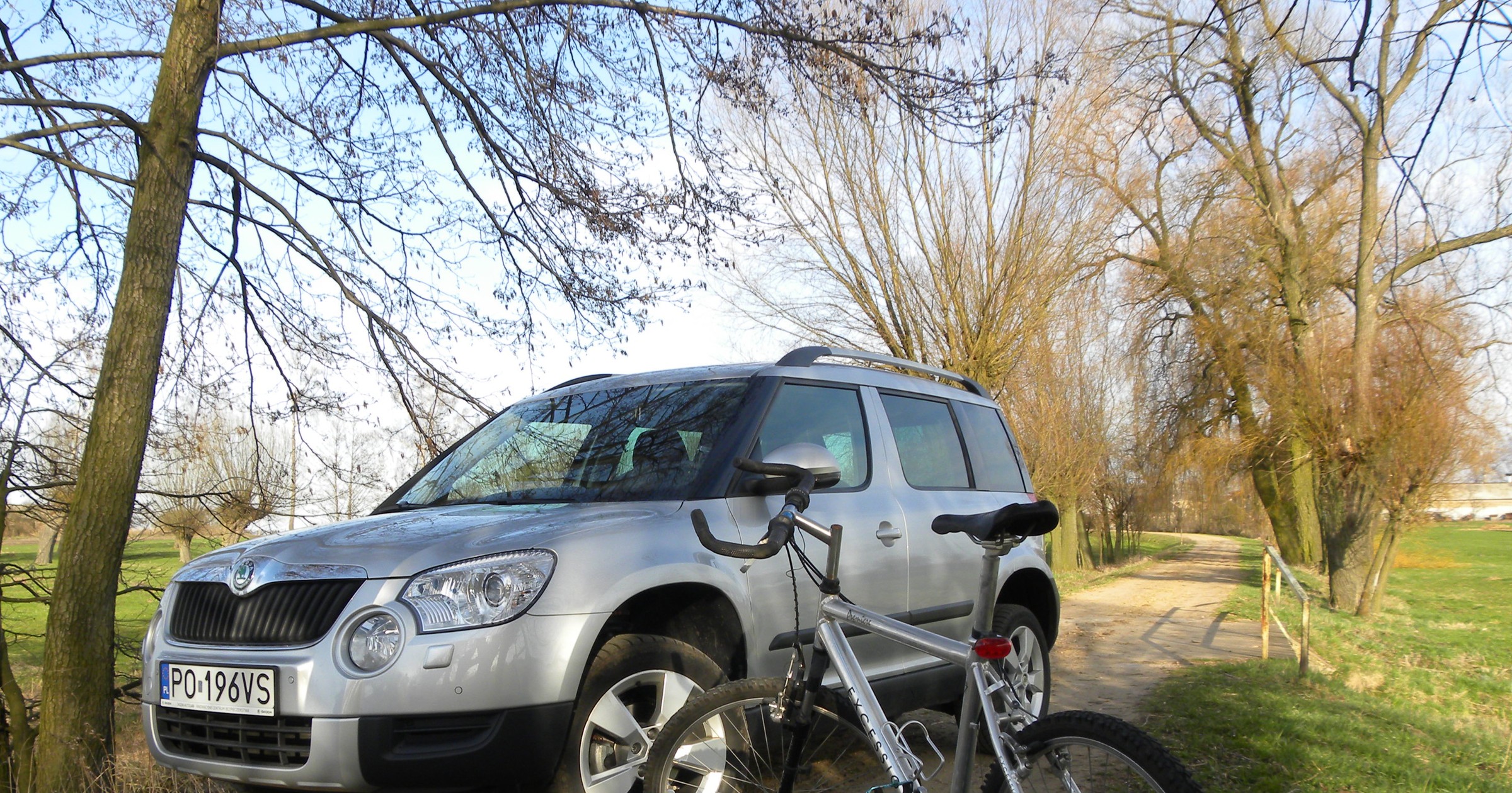 Skoda Yeti i rower