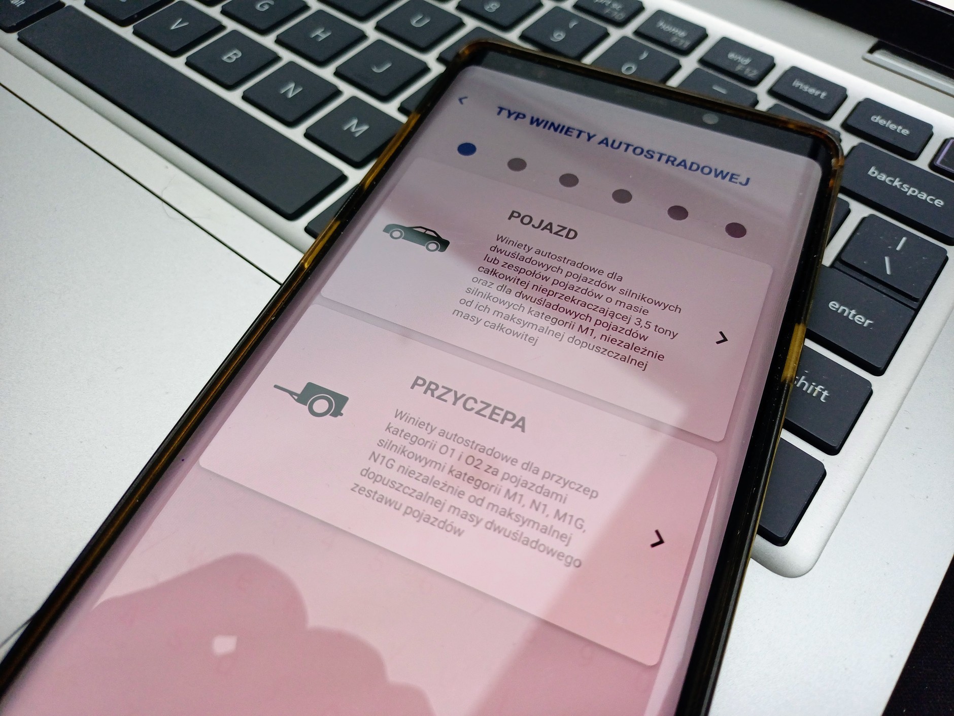 Zakup słowackiej winiety za pomocą aplikacji mobilnej eZnamka