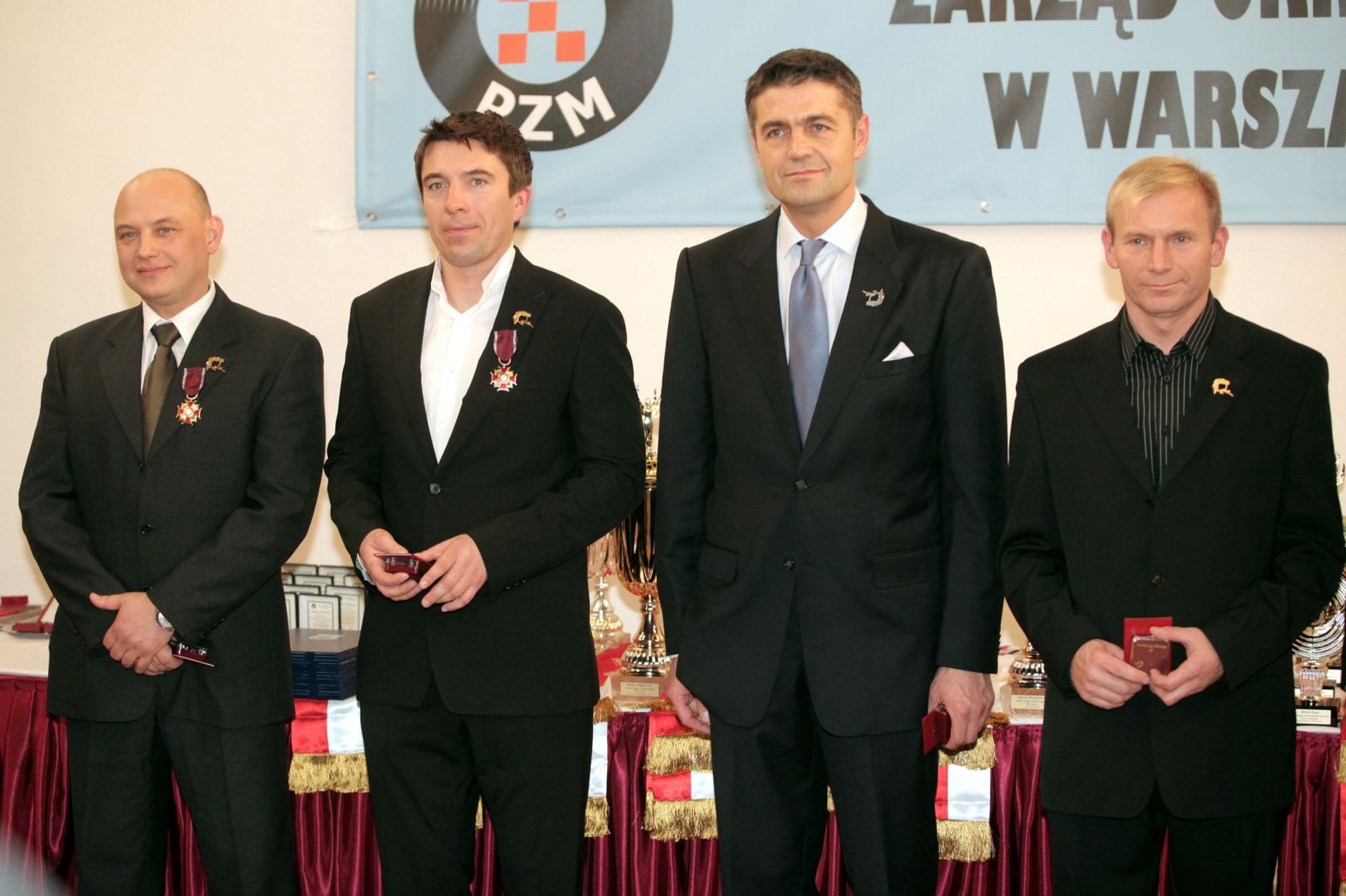 Orlen Team wyróżniony za zasługi dla sportu - odznaczenia dla Czachora, Dąbrowskiego, Przygońskiego i Hołowczyca