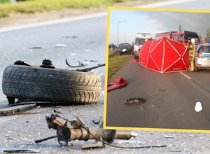 Tragedia na drodze z udziałem radiowozu. Nie żyje motocyklista