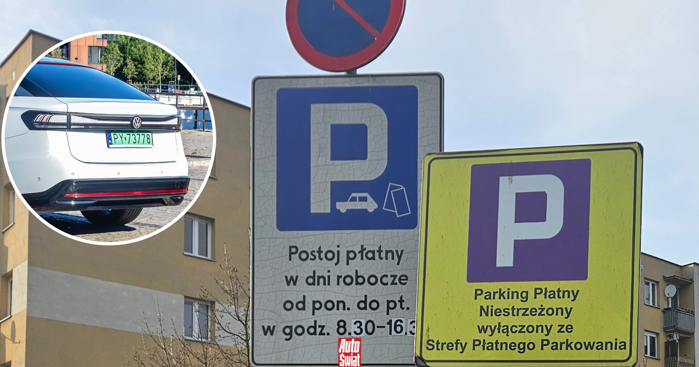 Darmowe parkowanie dla aut elektrycznych nie zawsze działa. Sprawdź, gdzie możesz zaparkować bez opłat