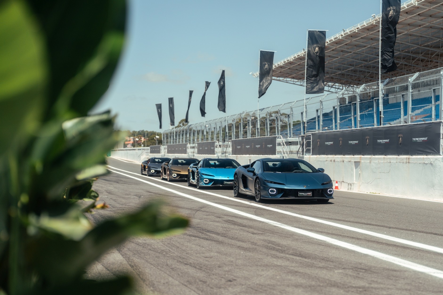 Lamborghini Temerario na torze Estoril