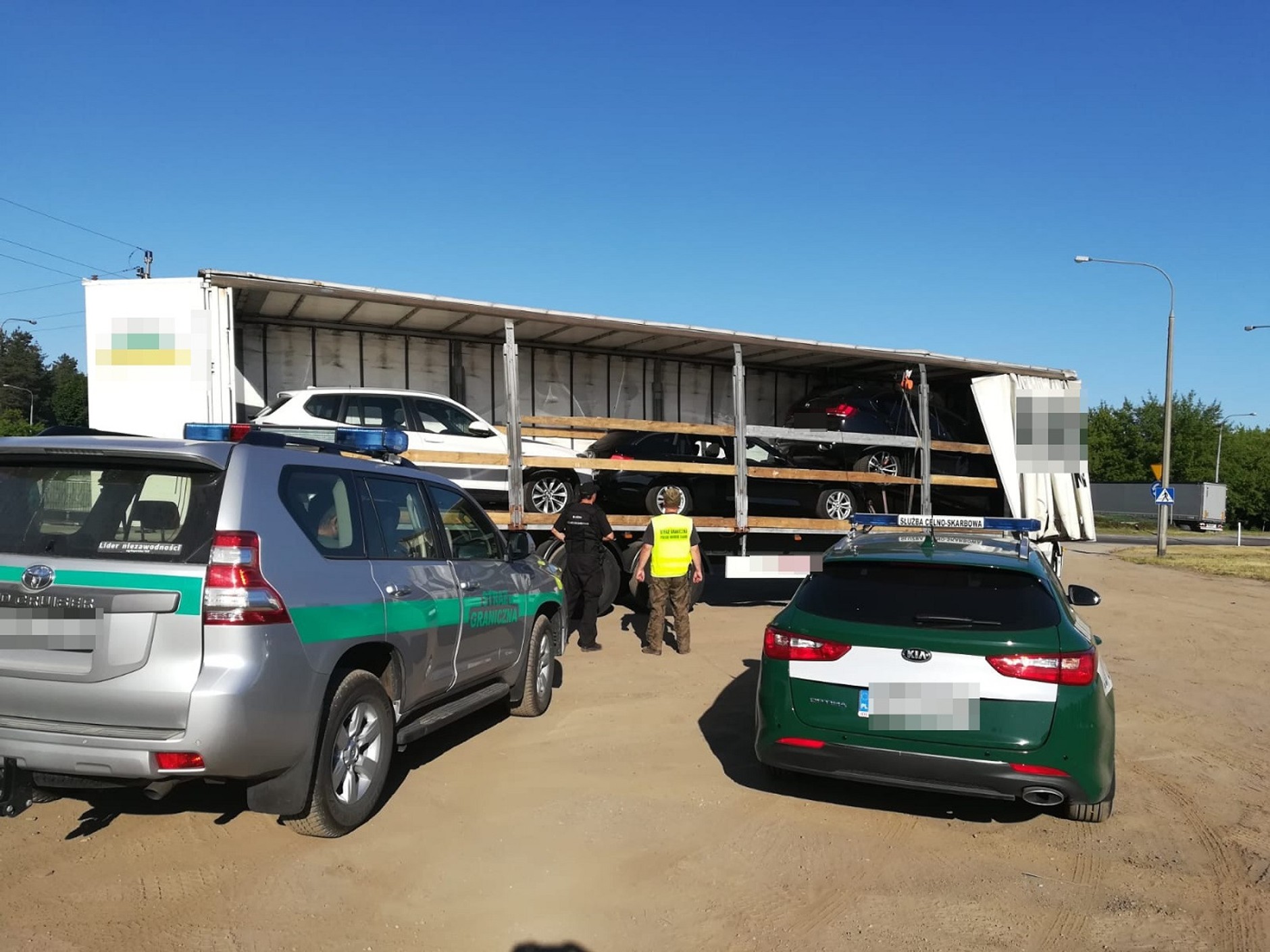 Przemyt skradzionych BMW