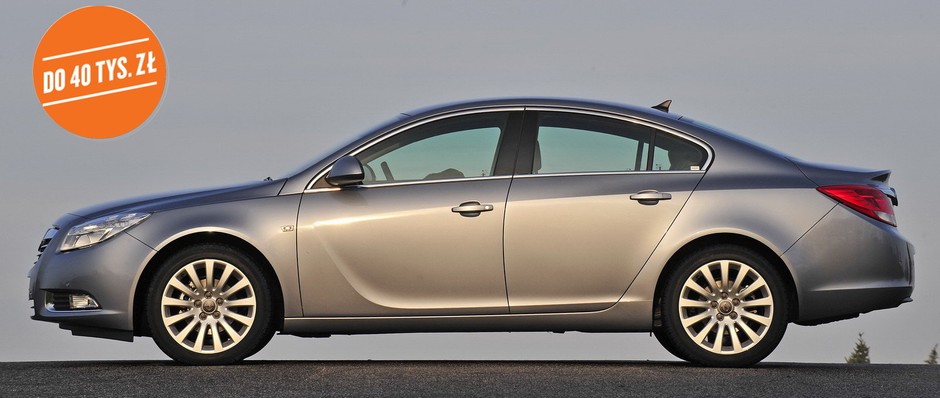 Opel Insignia: polecana wersja 2.0 CDTI/130 KM; 2008 r. Cena: 39 100 zł