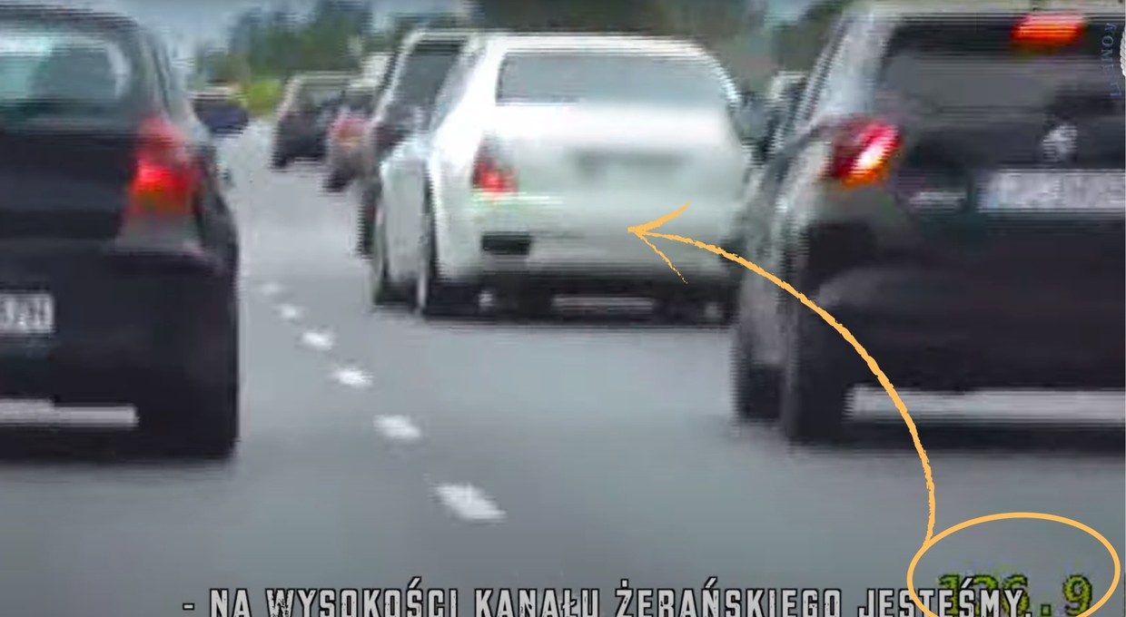 Kierowca Maserati odjechał policjantom sprzed nosa. Szalony pościg po Warszawie [WIDEO]