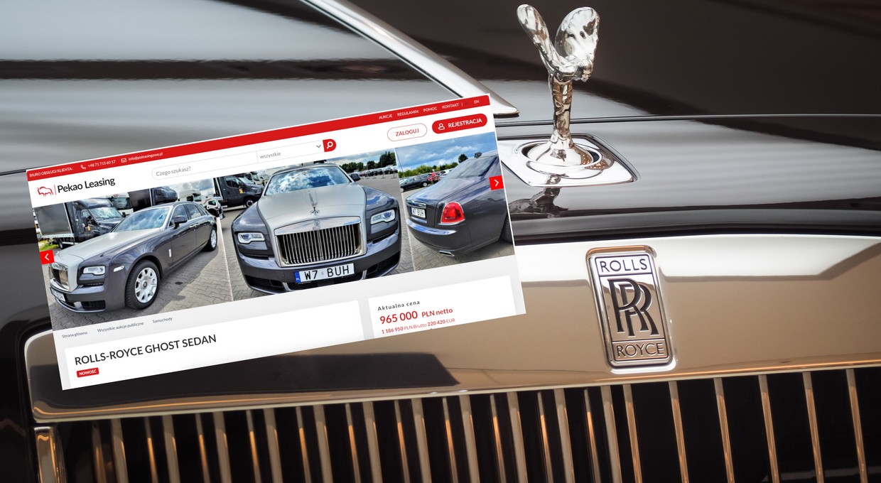 Rolls-Royce Janusza Palikota na sprzedaż. Ile kosztuje?