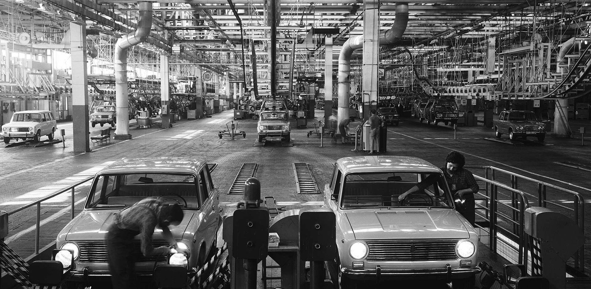 Produkcja w 1974 roku - Łada WAZ-2101