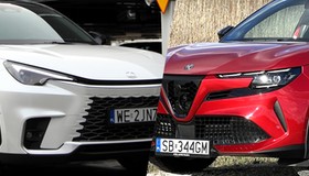 Lexus LBX i Alfa Romeo Junior (od lewej)