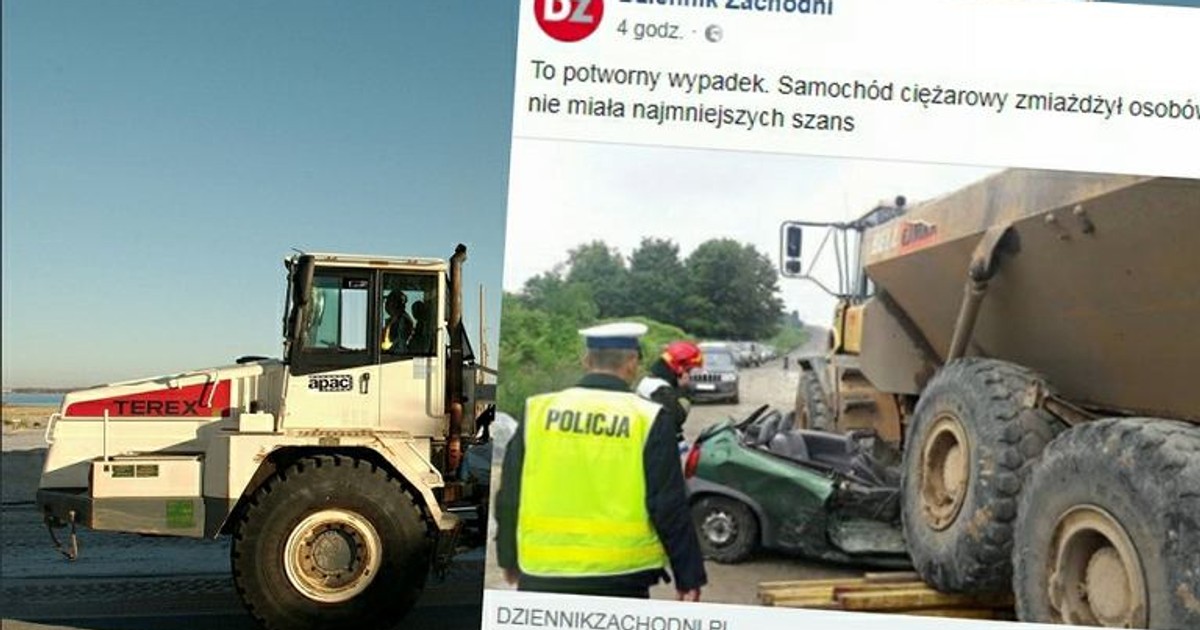 Wypadek na budowie obwodnicy Częstochowy