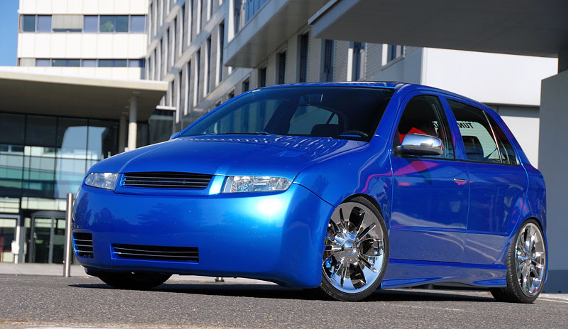 Garaż tunera: Škoda Fabia 1,8 Turbo – smerfny hatchback