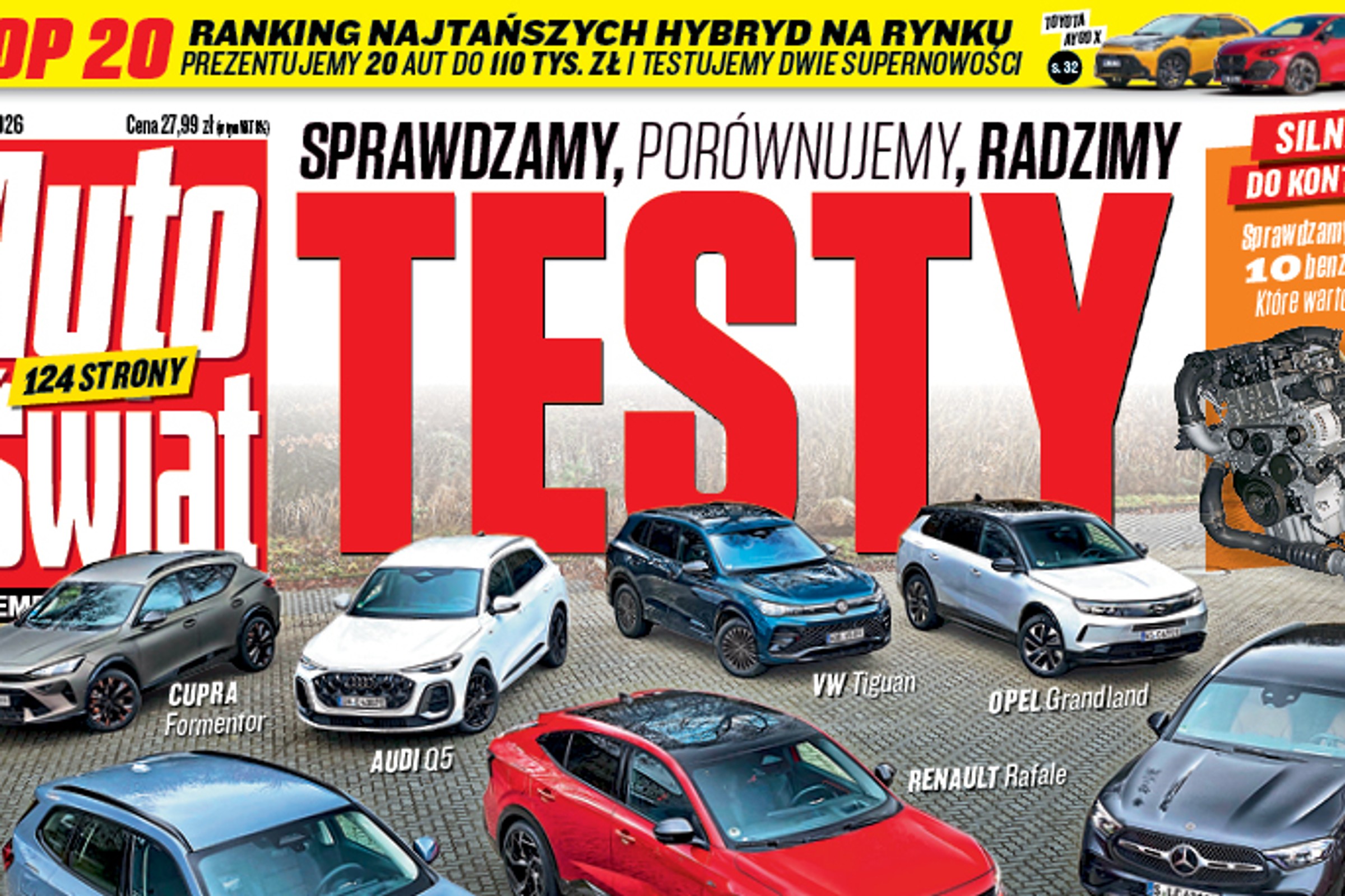 Nowy magazyn "Auto Świat Testy" już w sprzedaży