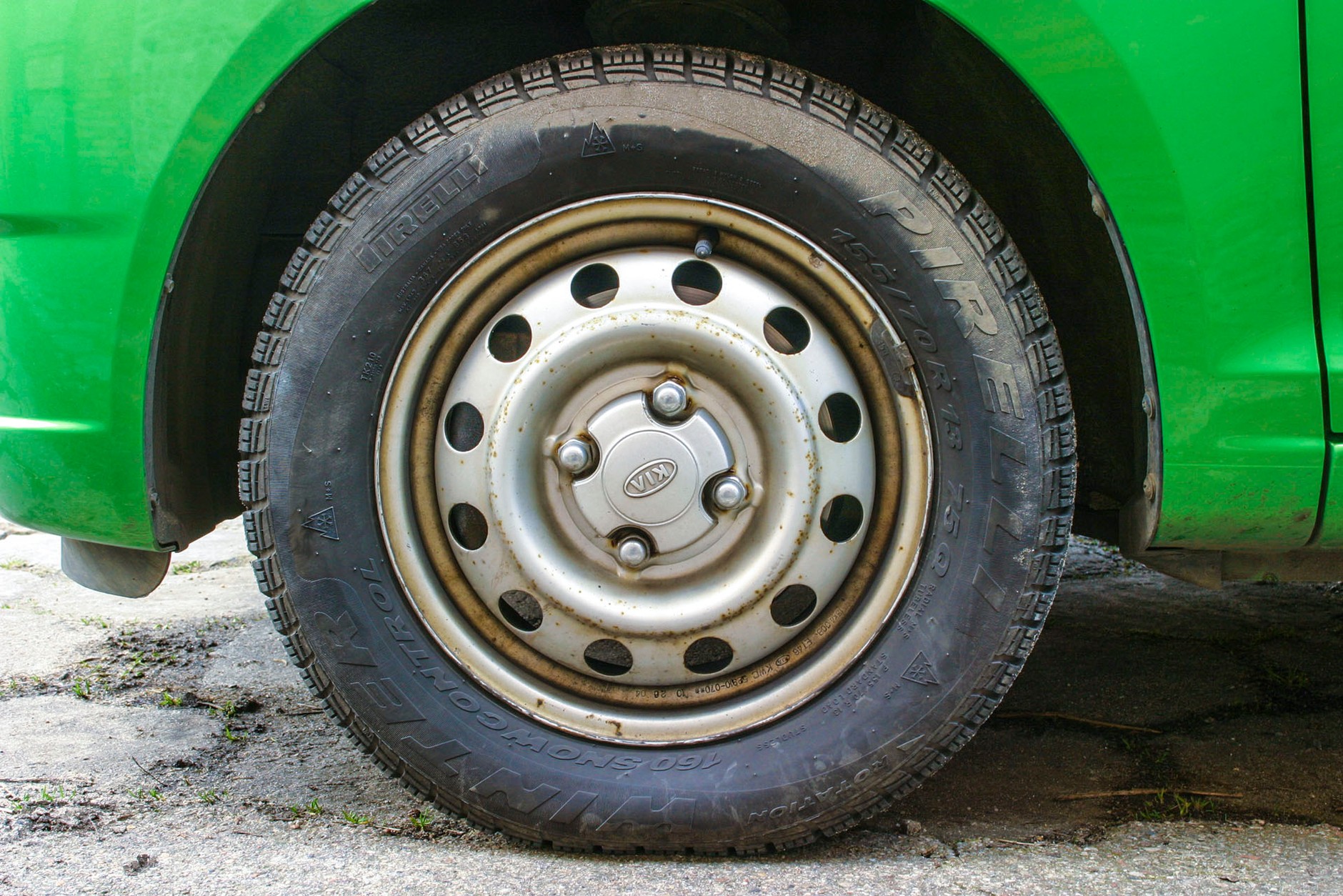 Korozja felg stalowych