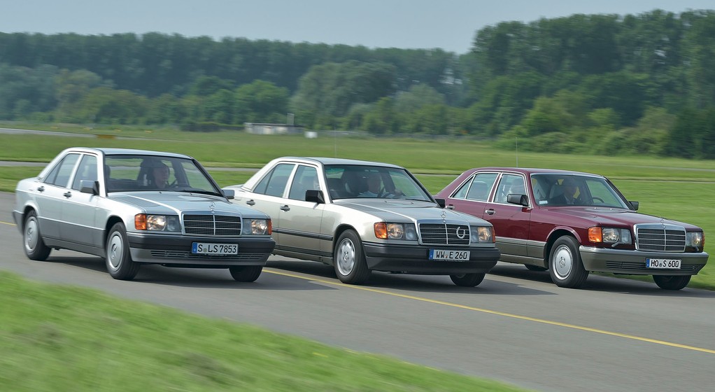 Porównanie Mercedesów z silnikiem M103 - jeden silnik, trzy auta