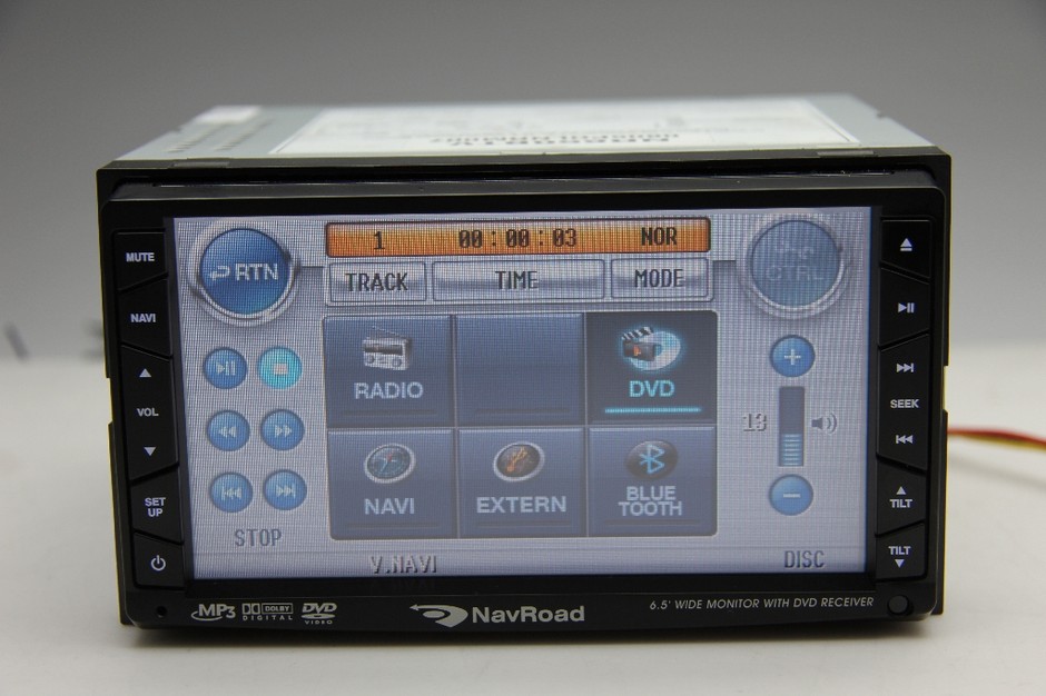 Radio z nawigacją: NavRoad NR650BTV