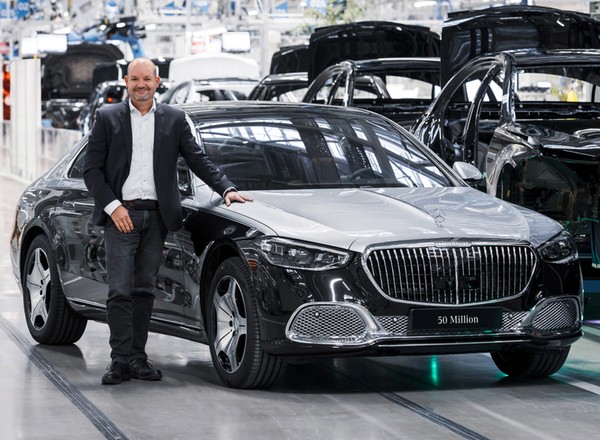 50 milionów Mercedesów – jubileuszowy egzemplarz to klasa S Maybach