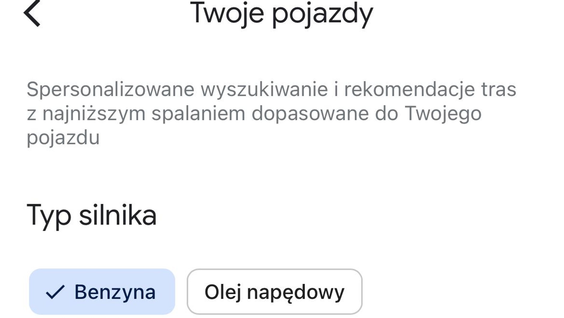 Nawigacja Google Maps (zdjęcie zrzutu ekranowego)