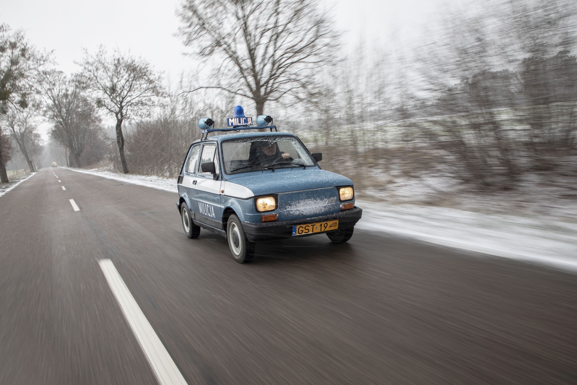 Fiat 126P radiowóz - Maluch, którego nie było