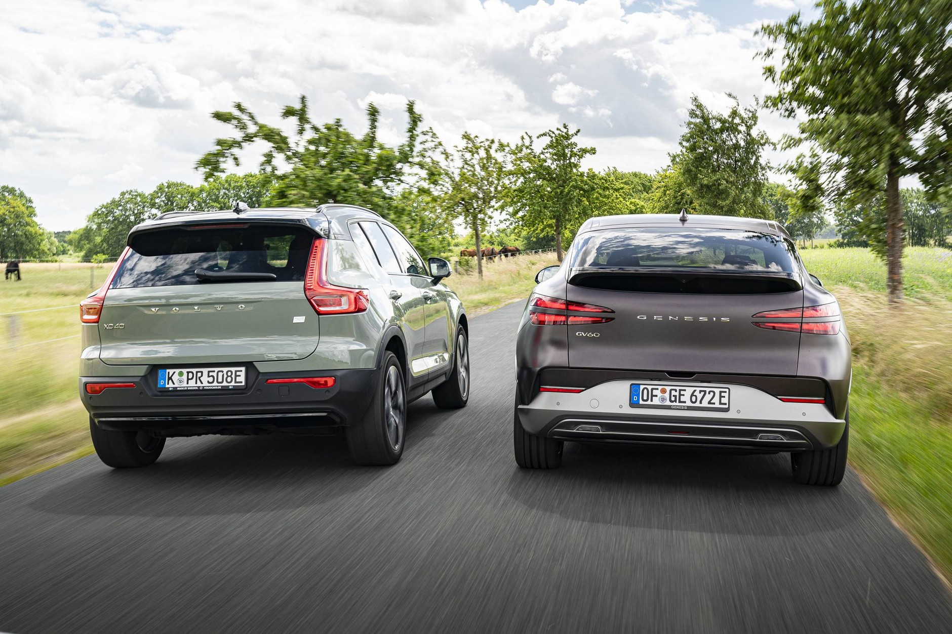 Genesis GV60 AWD kontra Volvo XC50 Recharge P8