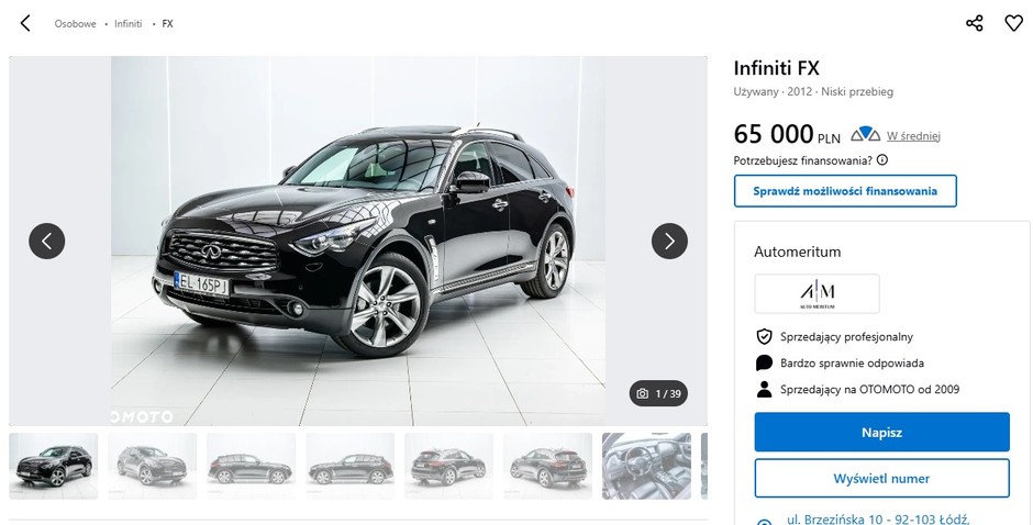 Infiniti FX