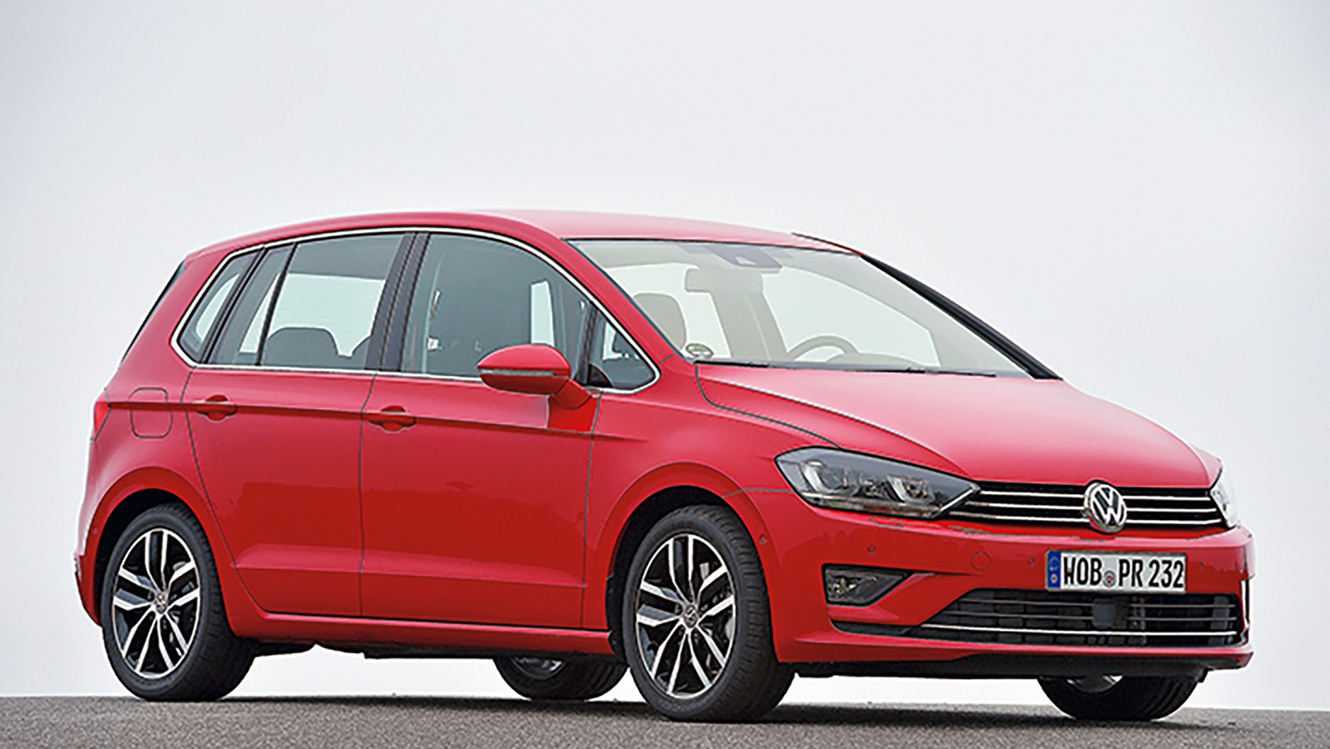 Volkswagen Golfa Sportsvan to Golf dla starszych i bardziej statecznych nabywców.