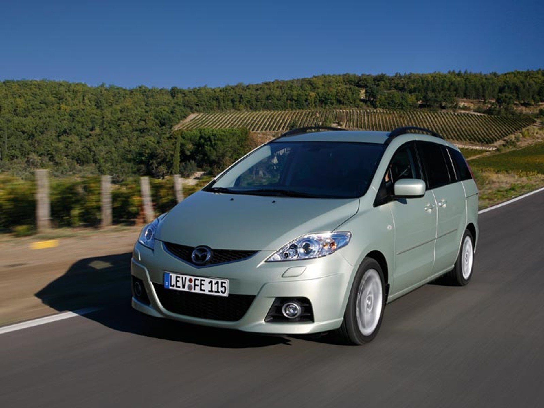 Mazda 5 po kosmetycznych zmianach