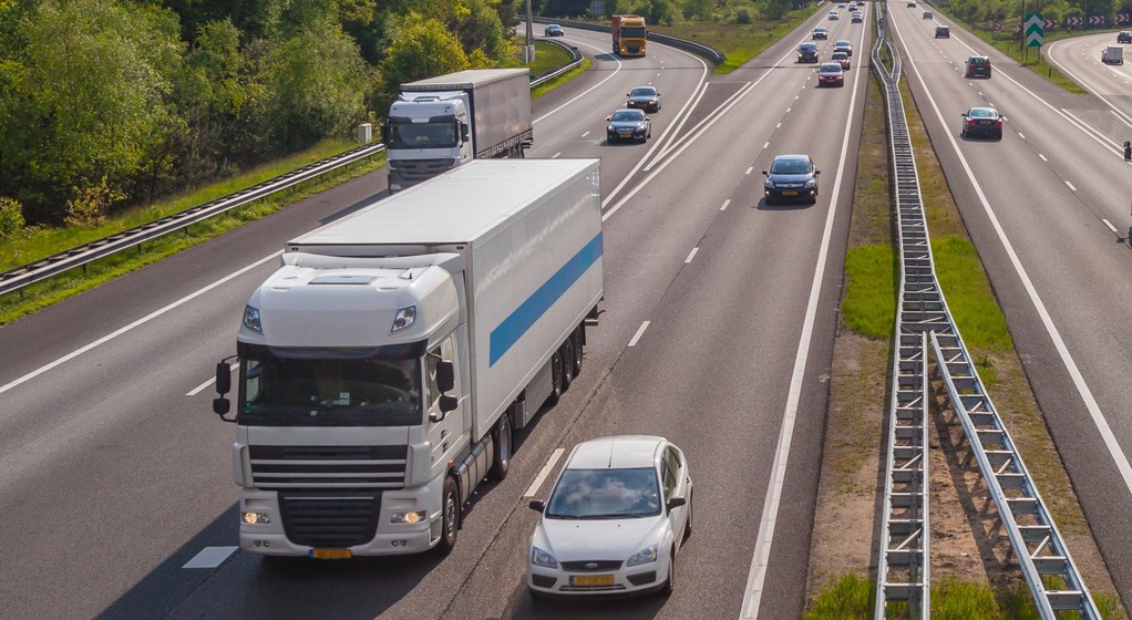 Autostrada w Holandii (zdjęcie ilustracyjne)