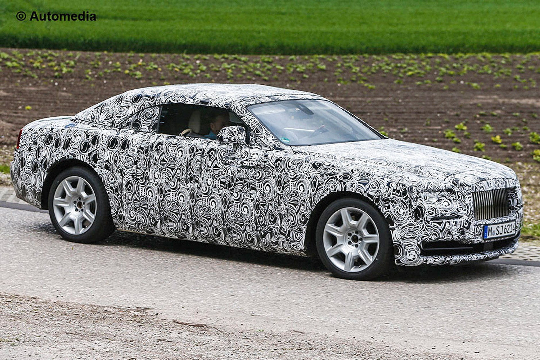 Rolls-Royce Wraith Drophed Coup