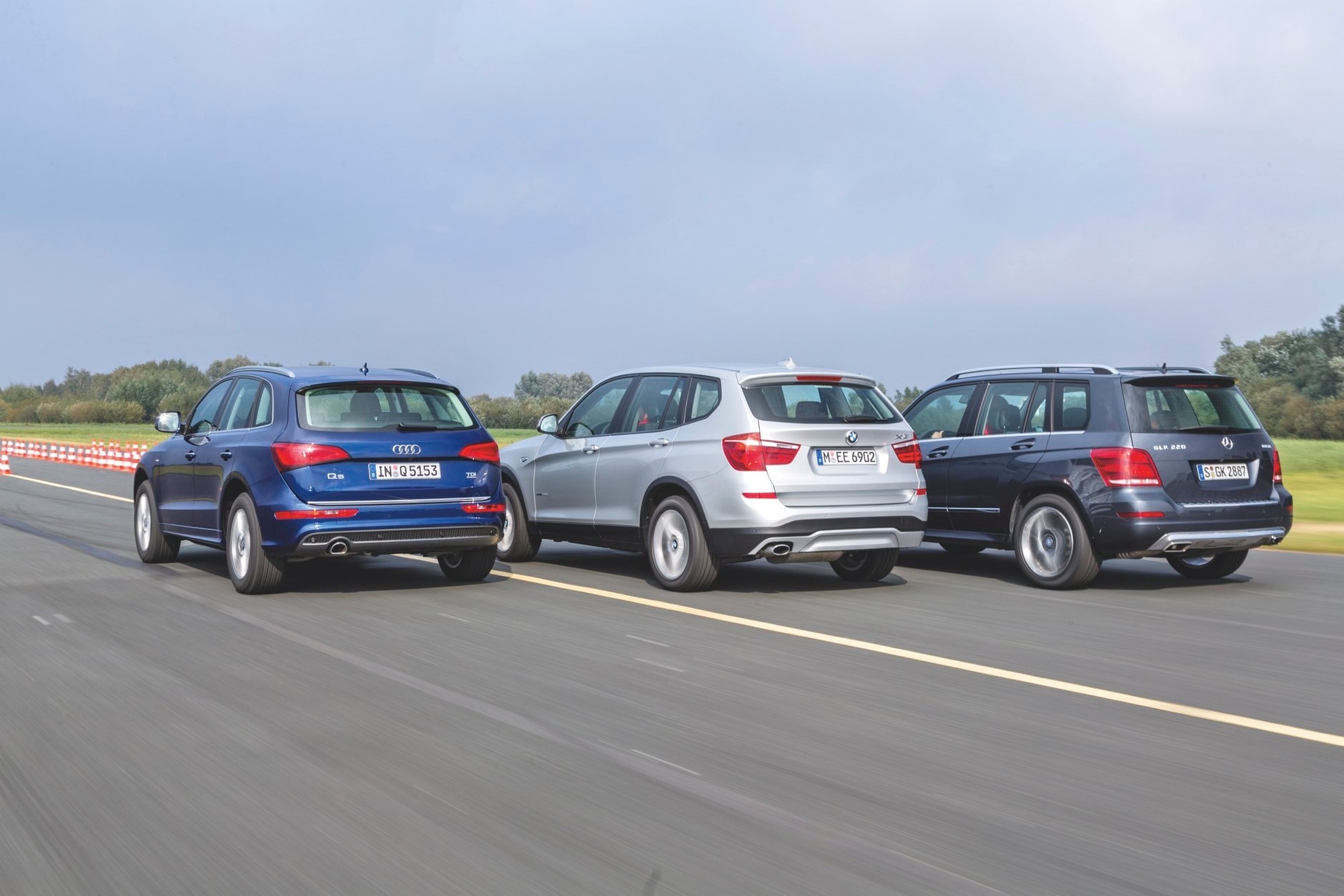Porównanie: Audi Q5, BMW X3, Mercedes GLK