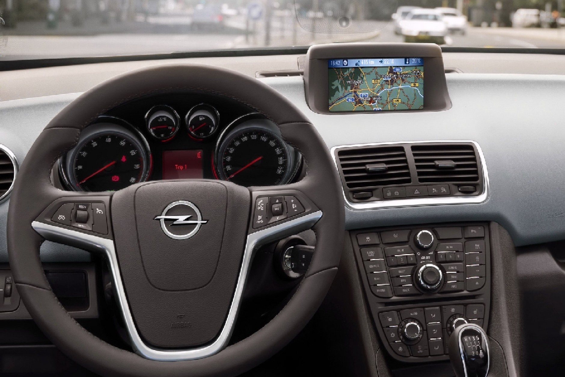 Opel Meriva - Nowe zdjęcia wnętrza