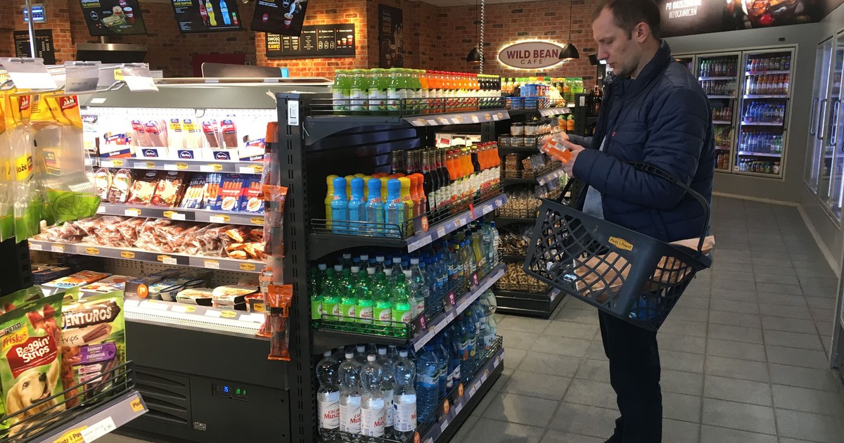 Zakupy na stacji paliw
