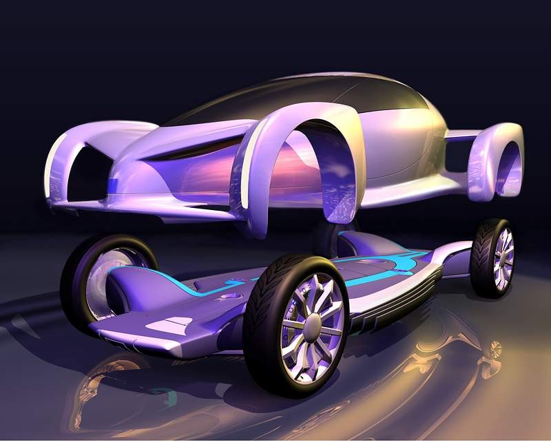 Koncepcyjne AUTOnomy od GM: swoboda dla designerów