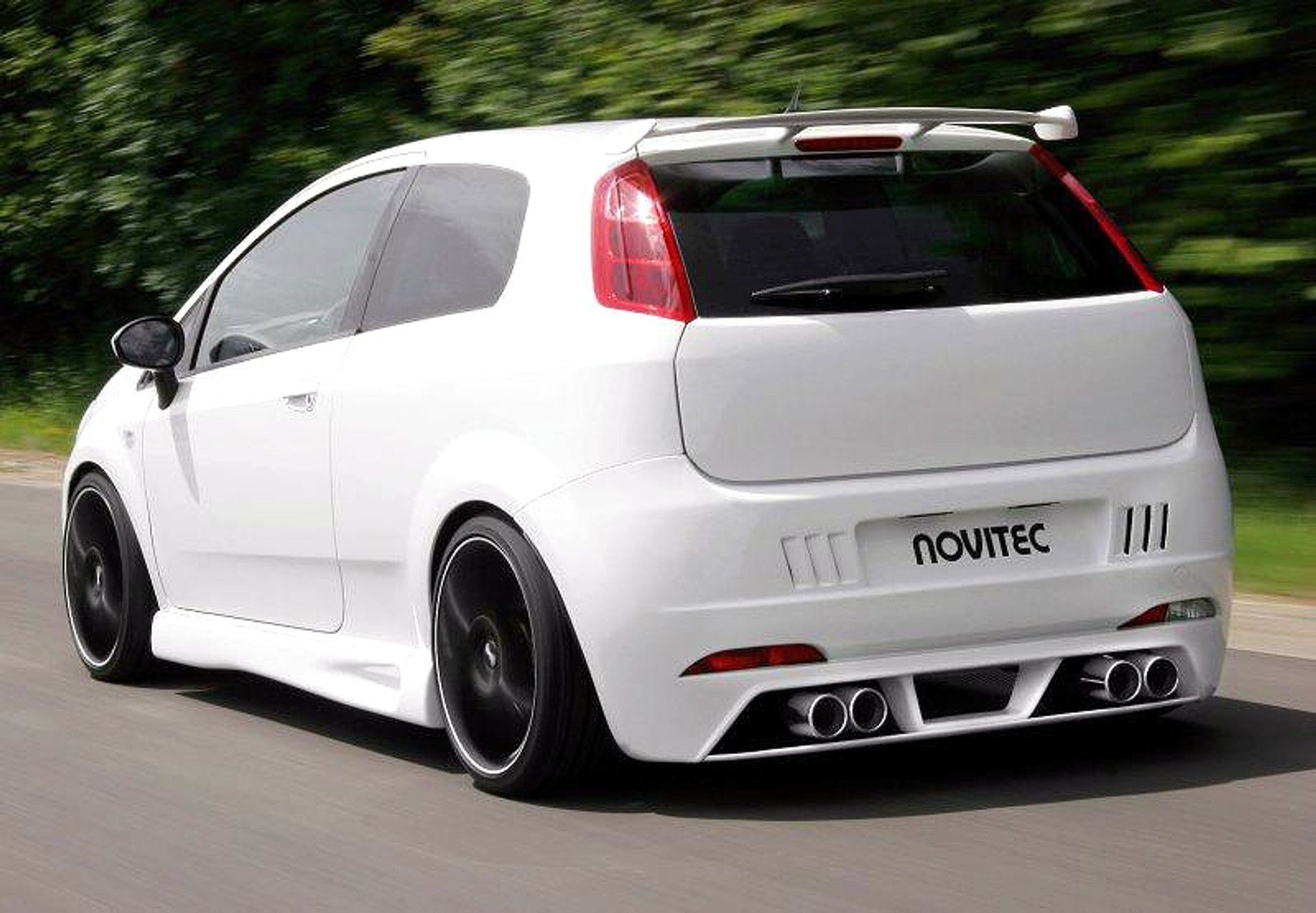 Novitec Fiat Grande Punto X-One – biała bestia