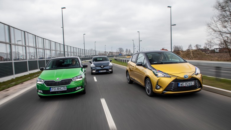 Hity sprzedaży segmentu B: Fabia, Yaris, Clio