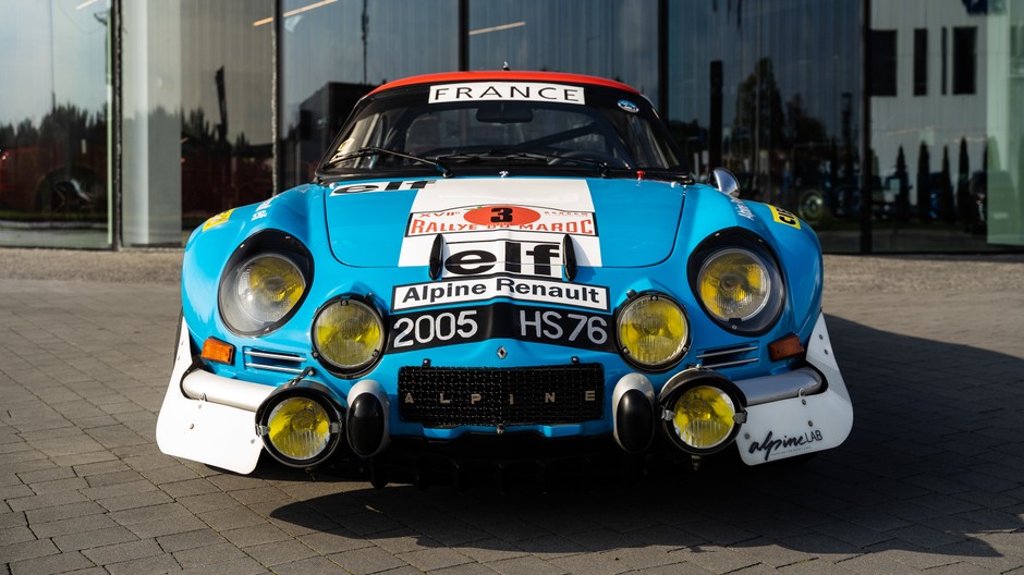 Renault-Alpine A110 Tryumfator Rajdu Maroka 1974