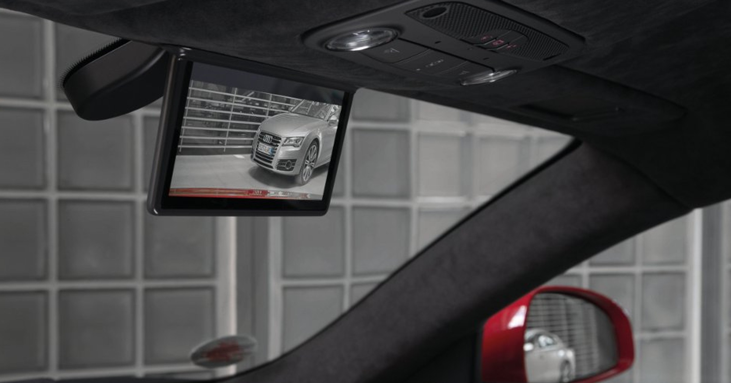 Audi z cyfrowym lusterkiem wstecznym