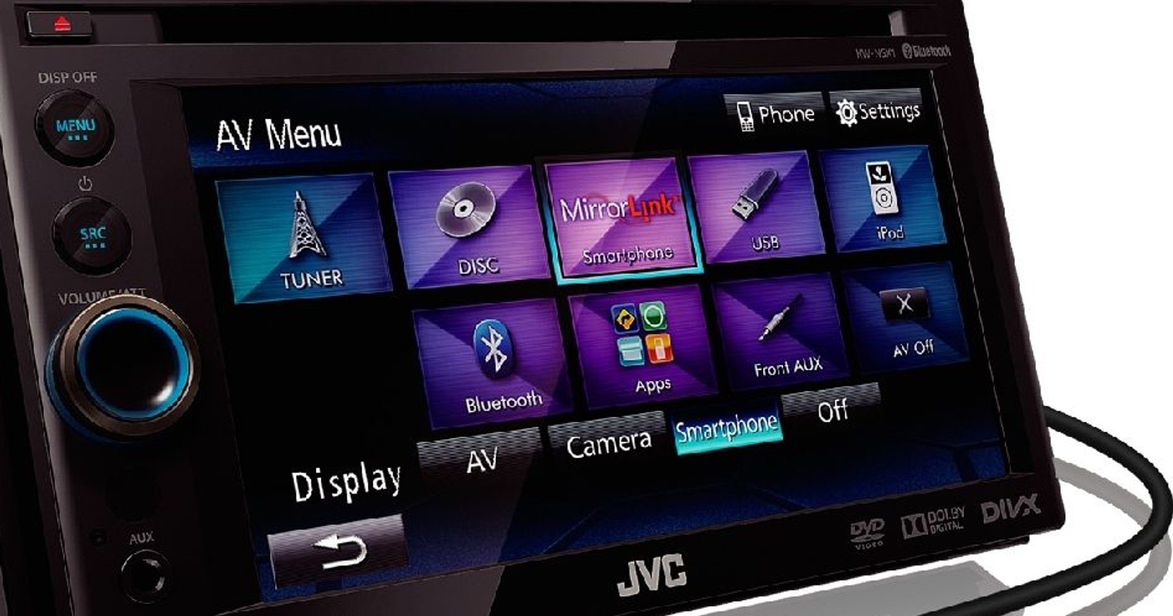 JVC KW-NSX1: stacja multimedialna z MirrorLink