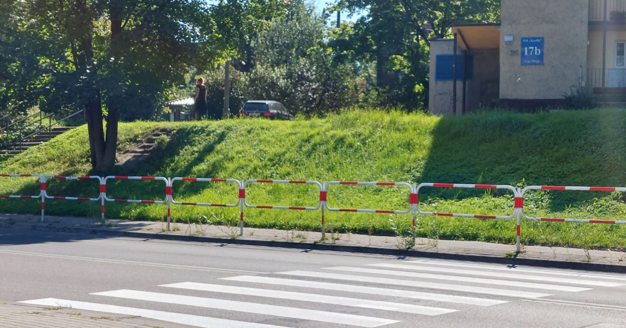 Przez to przejście nie dało się przejść